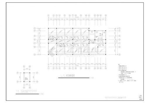 青年单身公寓建筑施工图