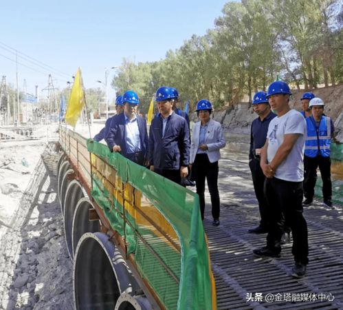 金塔县委书记李润元调研水利工程建设