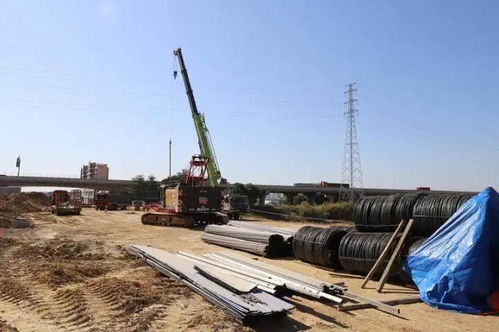 博罗沙河大桥重建工程最新进展来了 将转入桩基施工