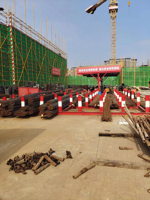 建筑施工钢筋笼支架与堆场管理解决方案