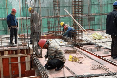 南苑嘉园工程进度 热火朝天的建筑工地