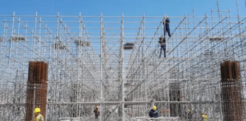 警惕盘扣式脚手架的安全隐患 建筑工程施工中的关键提醒